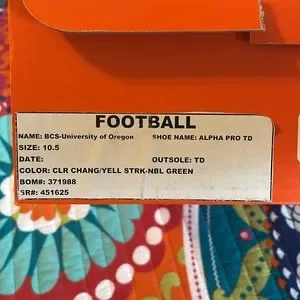 Nike | Shoes | Nike Oregon Bcs Alpha Pro Td New In Box Size  display picture 1